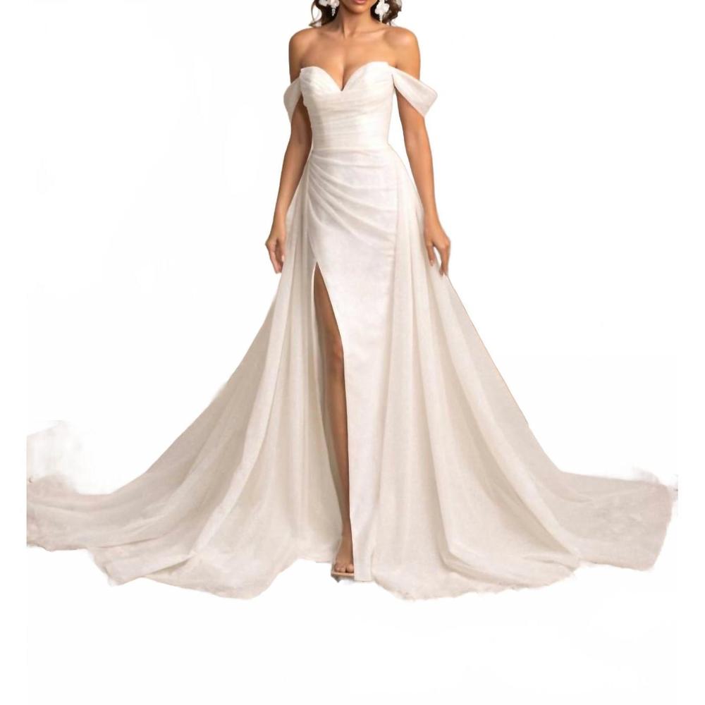 NEW IVOIRE BY KITTY CHEN bellamy blue wedding dress in ivory